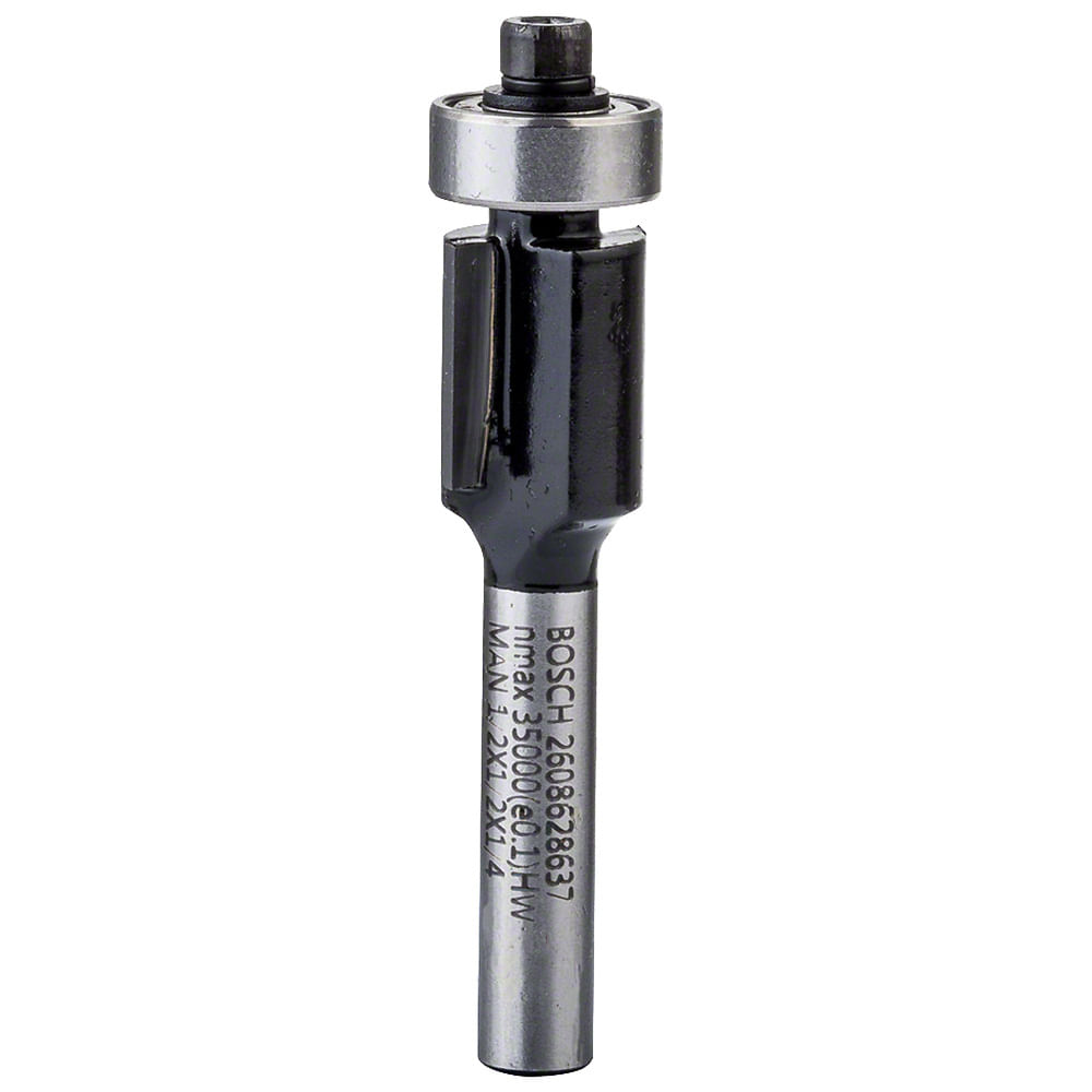 Fresa para Laminado 1-2 Haste 1-4 com Rolamento Bosch 76371_0